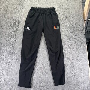 Adidas Pant Womens MT Black Track Tapered Leg Training Performance Gym Jogging